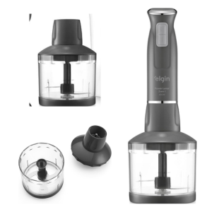 Imagem mostrando a parte do multiprocessador de alimentos. Do Mixer da Elgin, com link de onde encontrar esse produto.