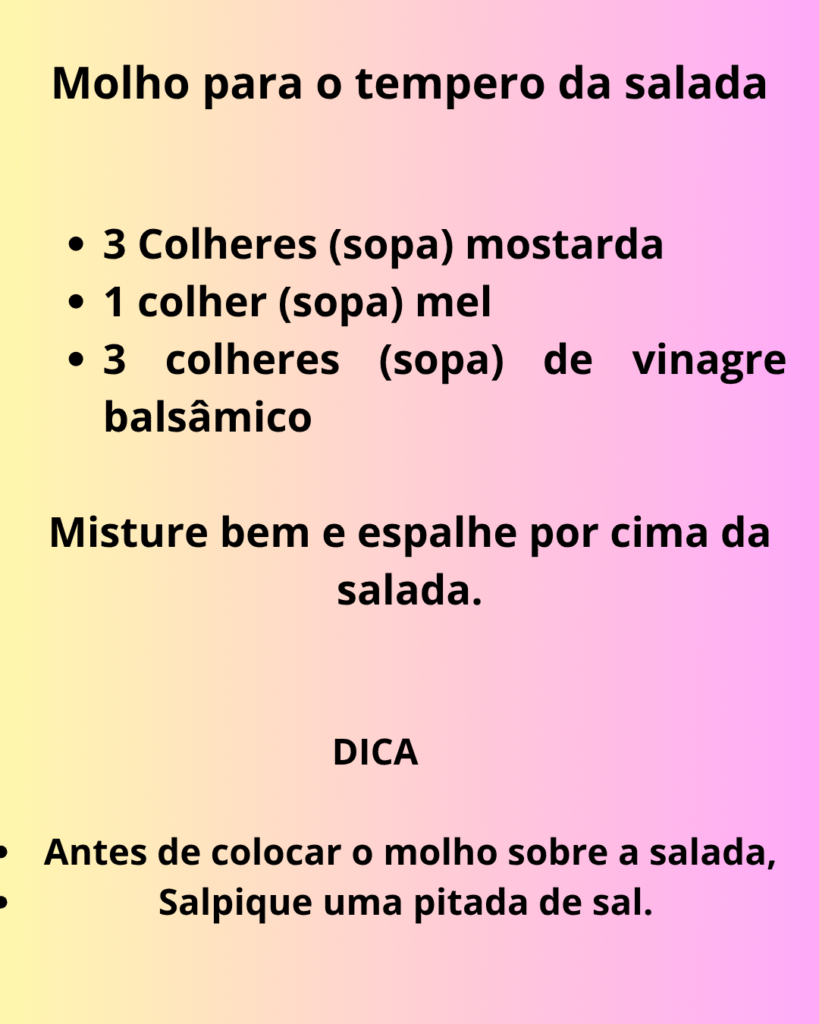 Instruções para preparar o molho balsâmico ideal para salada com morangos.