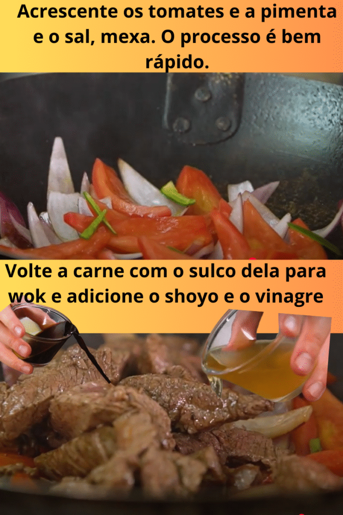 Imagem mostrando a finalização da receita.