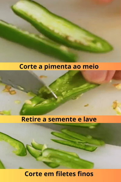 imagem de pimentas verdes usada no Lomo Saltado